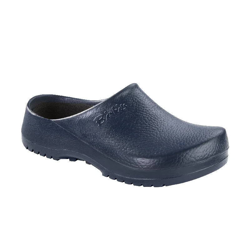 Elegant and sophisticated women's shoes for mature womenSuper Birki Fusion Blue Polyurethane