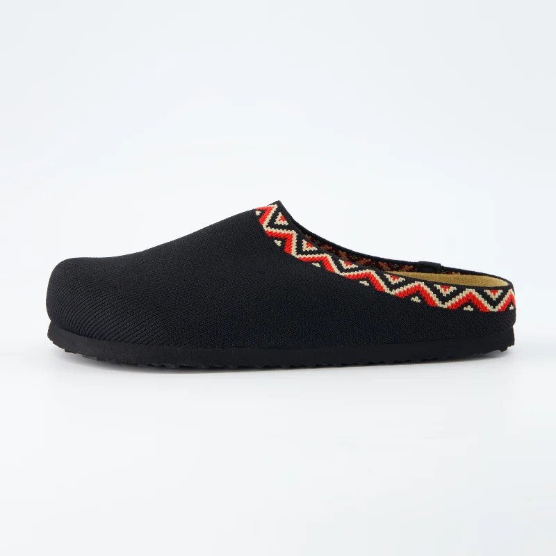 Practical and functional women's footwear solutionsSwiss Knit Cork Footbed Clog