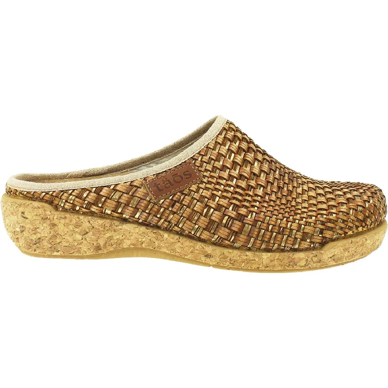 Flattering and stylish women's shoes for wide feetWomen's Taos Primavera Tan/Bronze Synthetic