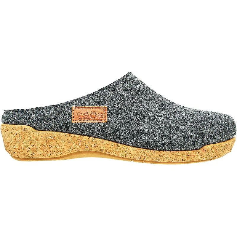 Bold and statement-making women's shoes for the bold and beautifulWomen's Taos Woollery Charcoal Wool