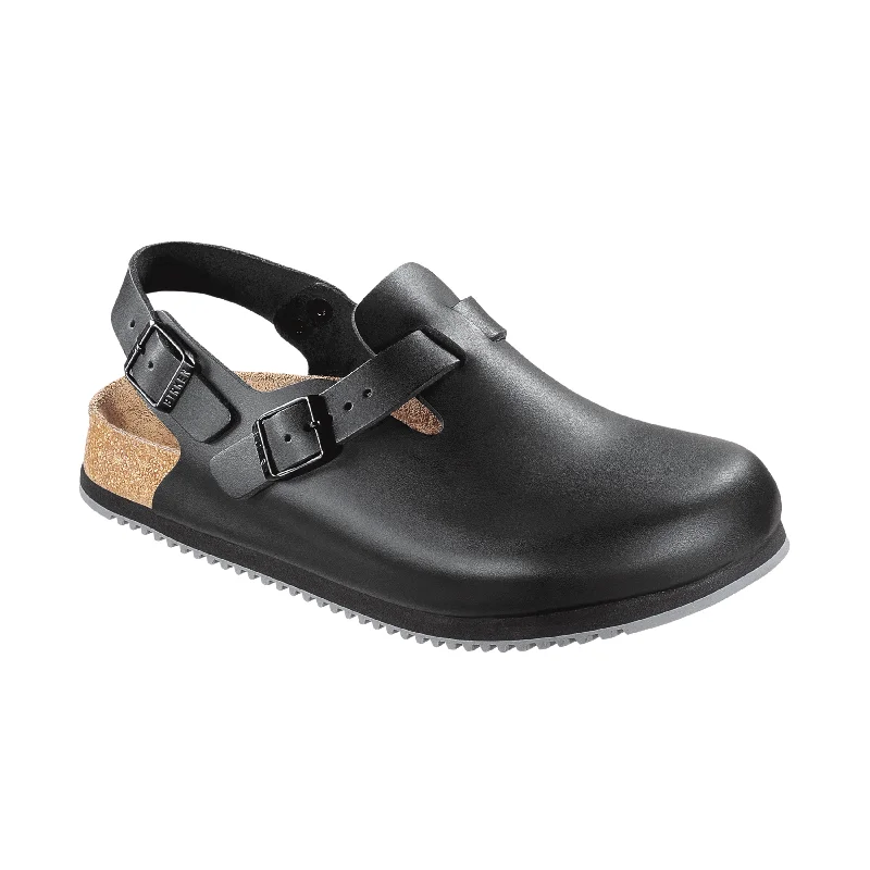 Timeless classic women's shoe designsTokio Supergrip Black Smooth Leather