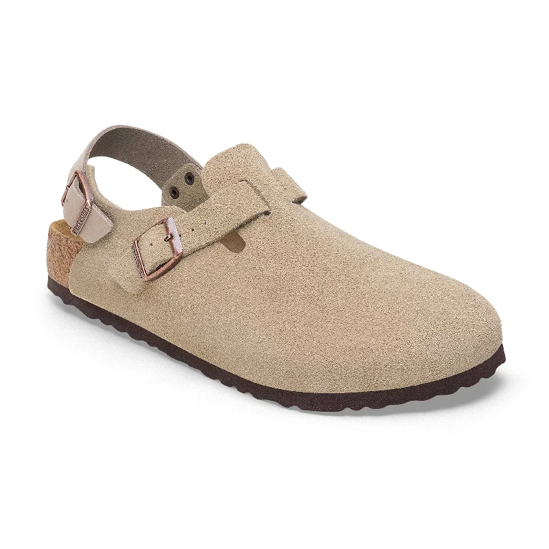 Chic and sophisticated women's footwear for workTokio Suede Leather Taupe