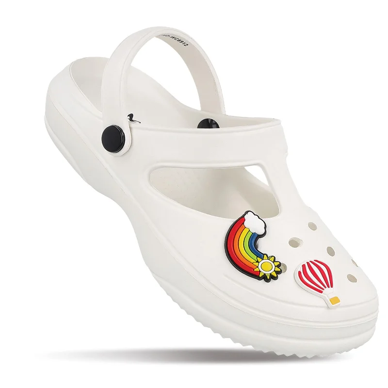 Comfortable yet fashionable women's shoesWalkaroo Womens Clogs  - WC8912 White