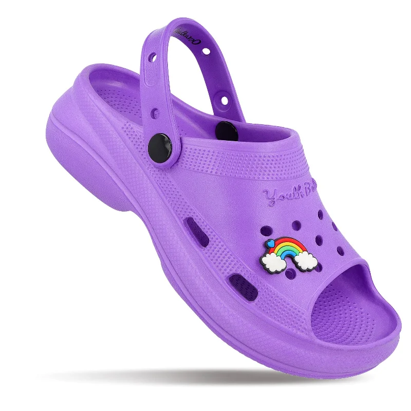 Chic and stylish women's shoes for graduation ceremoniesWalkaroo Women's Clogs  - WC8937 Lavender