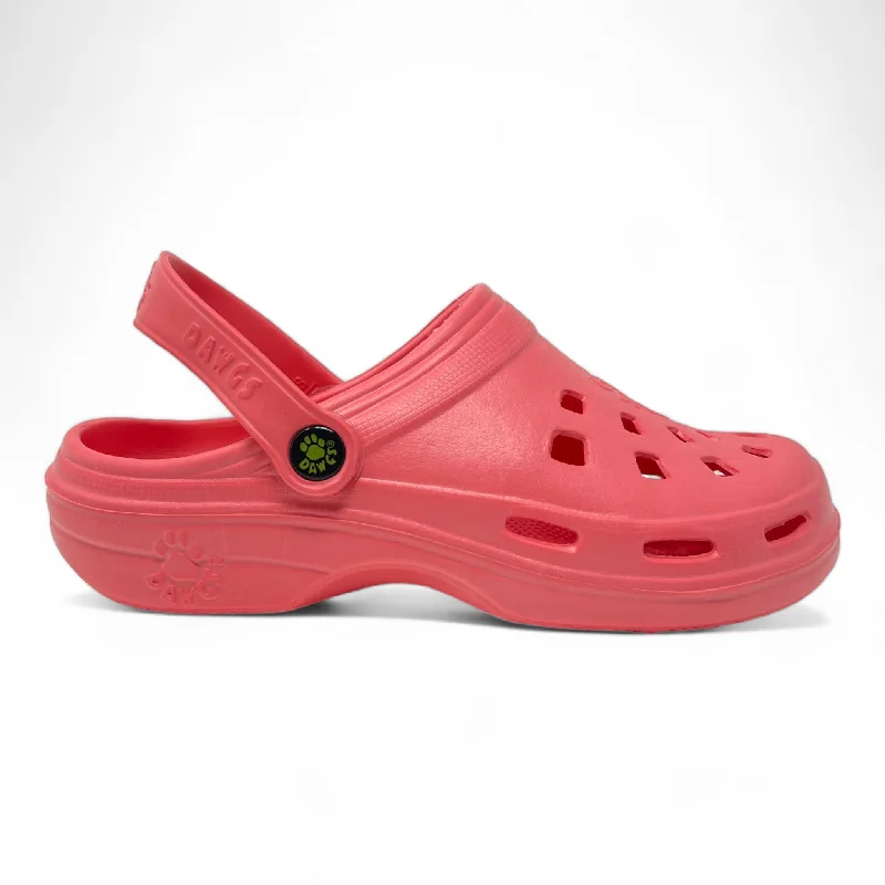 Comfy and stylish women's shoes for lounging around the houseWomen's Beach Dawgs Clogs - Melon