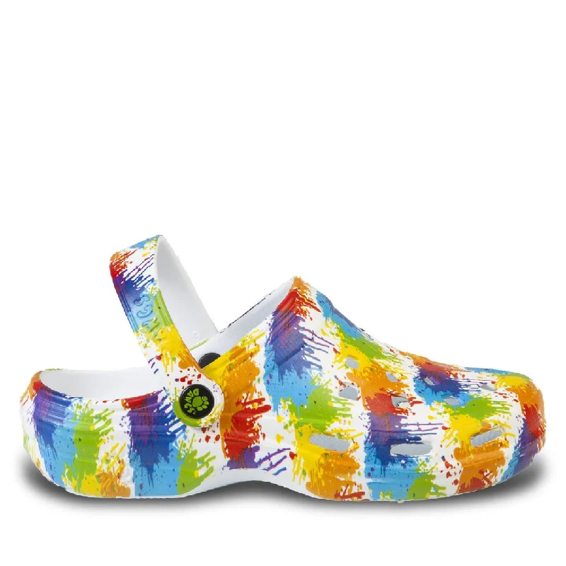 Chic and stylish women's shoes for fashion weekWomen's Loudmouth Beach Dawgs Clogs - Drop Cloth