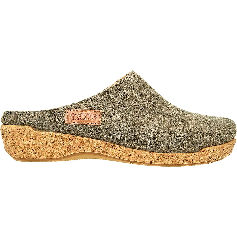 Elegant and sophisticated women's shoes for red carpet eventsWomen's Taos Woollery Olive Wool