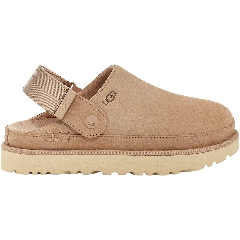 Classy and elegant women's shoes for formal eventsWomen's UGG Goldenstar Clog Driftwood Suede