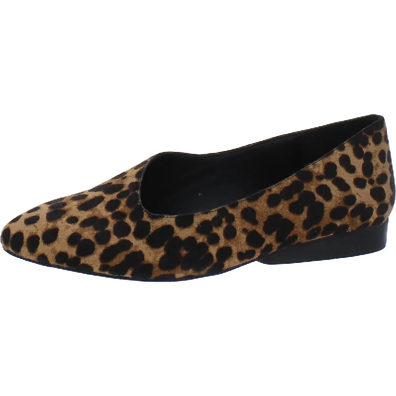 Elegant and refined women's shoe designs1.State Womens Calf Hair Slip-On Ballet Flats