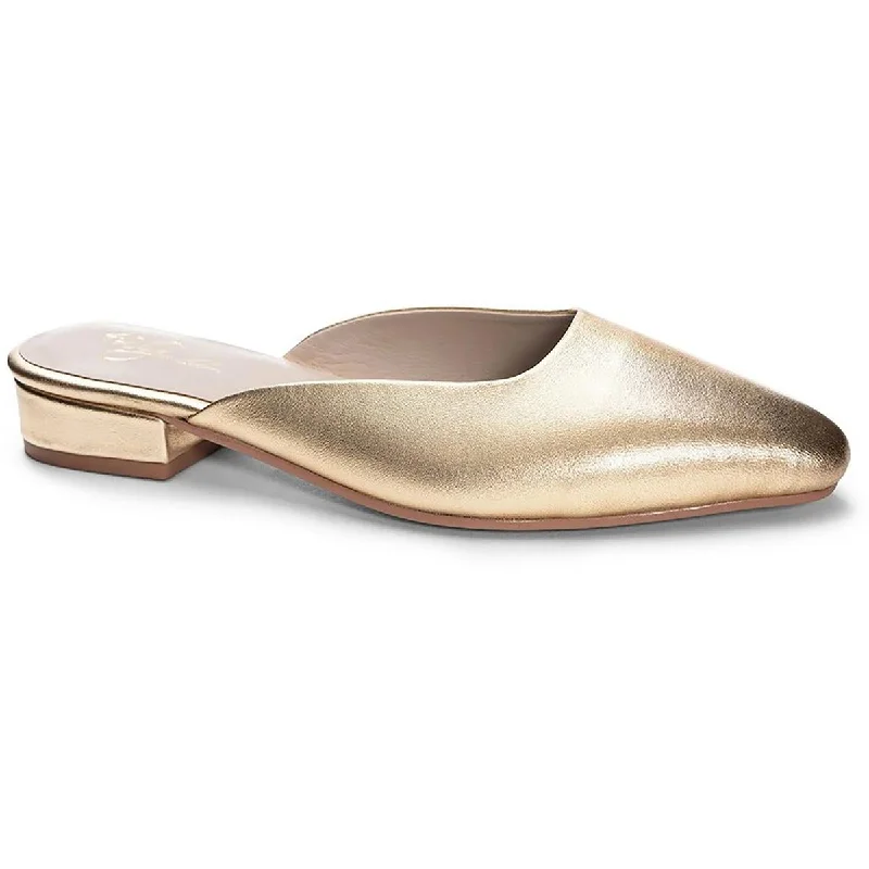 Comfy and stylish women's shoes for everyday comfort42 Gold Womens Alista Leather Metallic D'Orsay