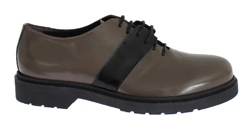Stylish and comfortable women's shoes for long flightsAI_  Leather Laceups Women's Shoes