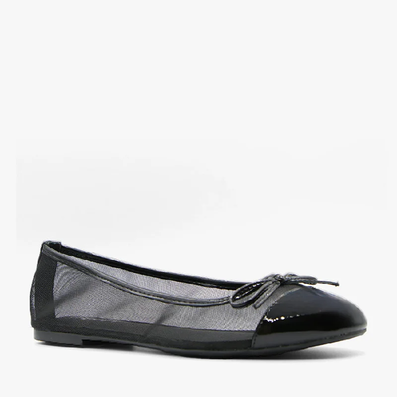 Chic and versatile women's footwearALLY BLACK PATENT