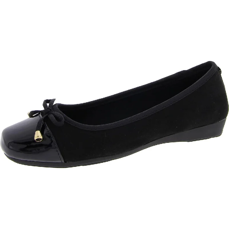 Elegant and sophisticated women's shoe stylesAnne Klein Womens Faux Suede Slip On Ballet Flats