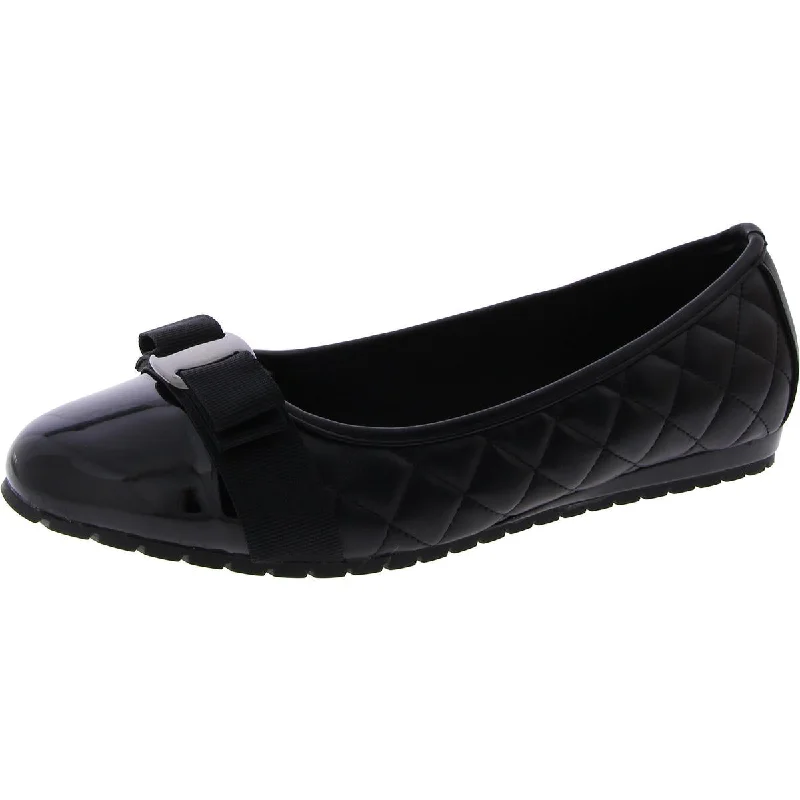 Flattering and figure-hugging women's footwearAnne Klein Womens Gianna Faux Leather Dressy Loafers