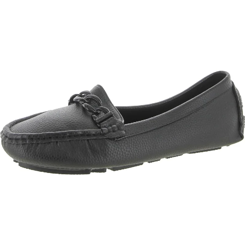 Vibrant and colorful women's shoe collectionsAnne Klein Womens SILVEE Faux Leather Flat Loafers