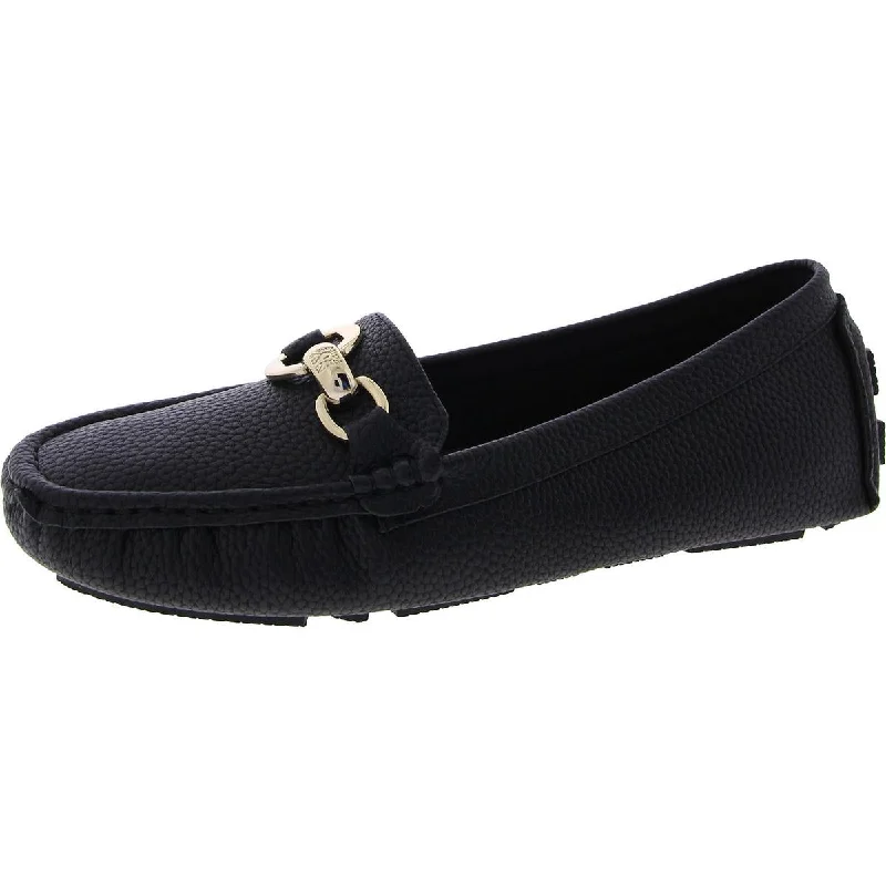 Elegant and sophisticated women's shoe stylesAnne Klein Womens Snaffle Faux Leather Slip On Loafers