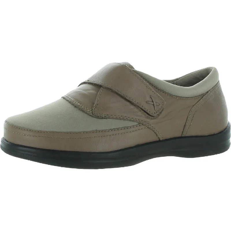 Chic and minimalist women's footwear trendsApex Womens Emmy Leather Slip On Monk Shoes