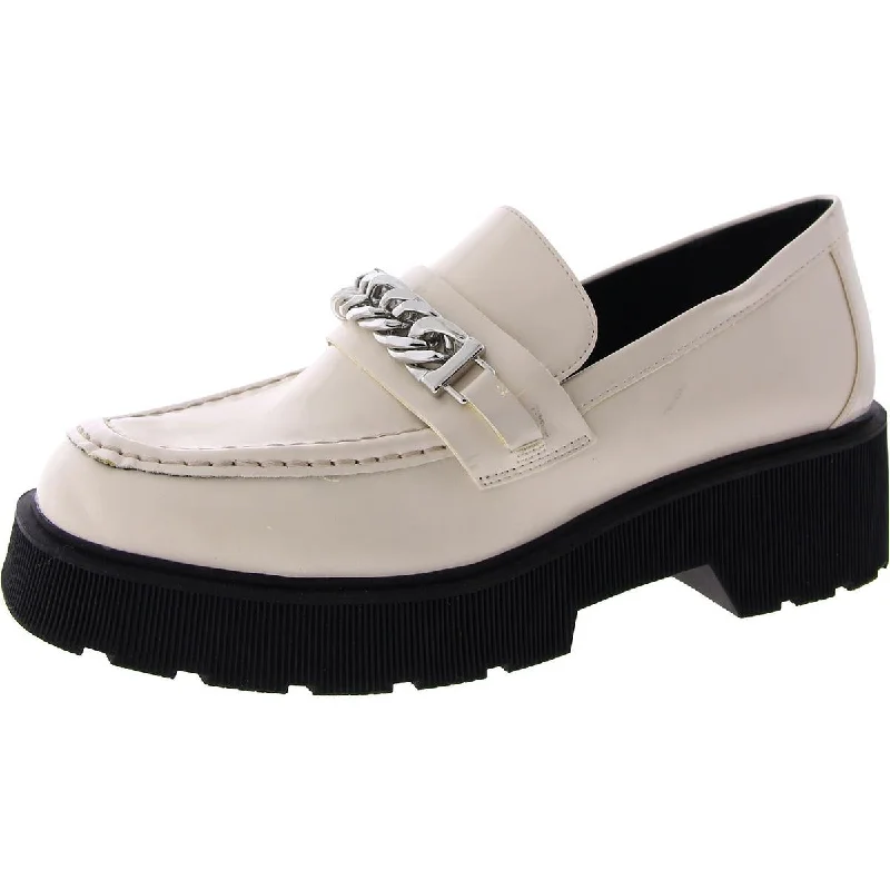 Comfy and stylish women's shoes for lounging around the houseAqua Womens BLAKE F Patent Leather Loafers