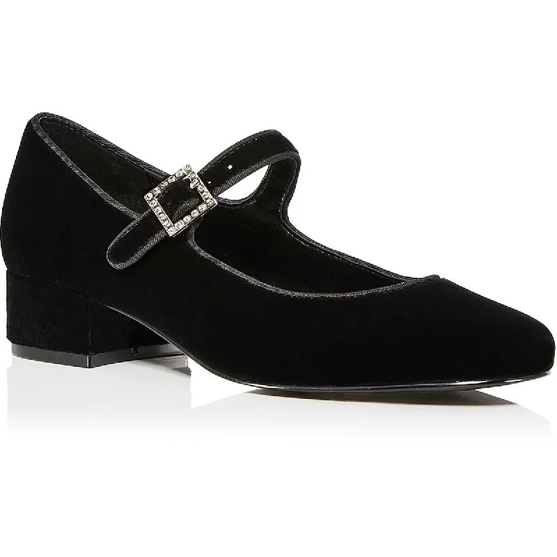 Fashion-forward and trendy women's shoe stylesAqua Womens Lara Velvet Lifestyle Mary Janes