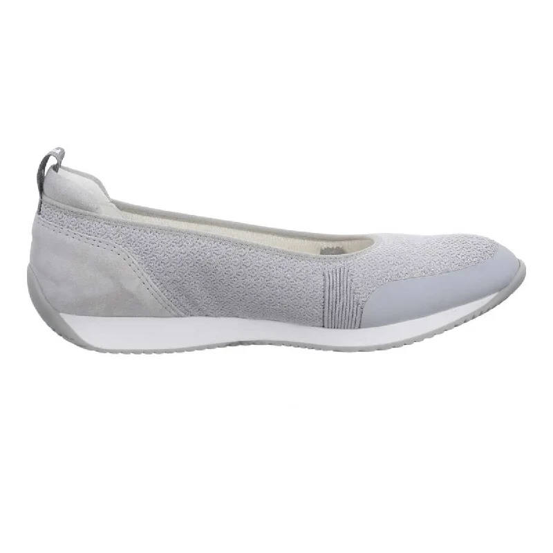 Elegant and sophisticated women's shoes for dinner datesAra Women's Perth Pebble Grey Woven
