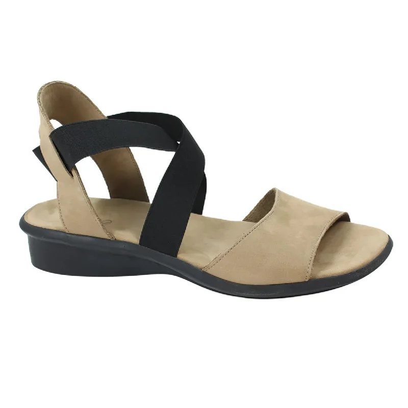 Comfy and stylish women's shoes for lounging around the houseArche Women's Satia Sand Nubuck