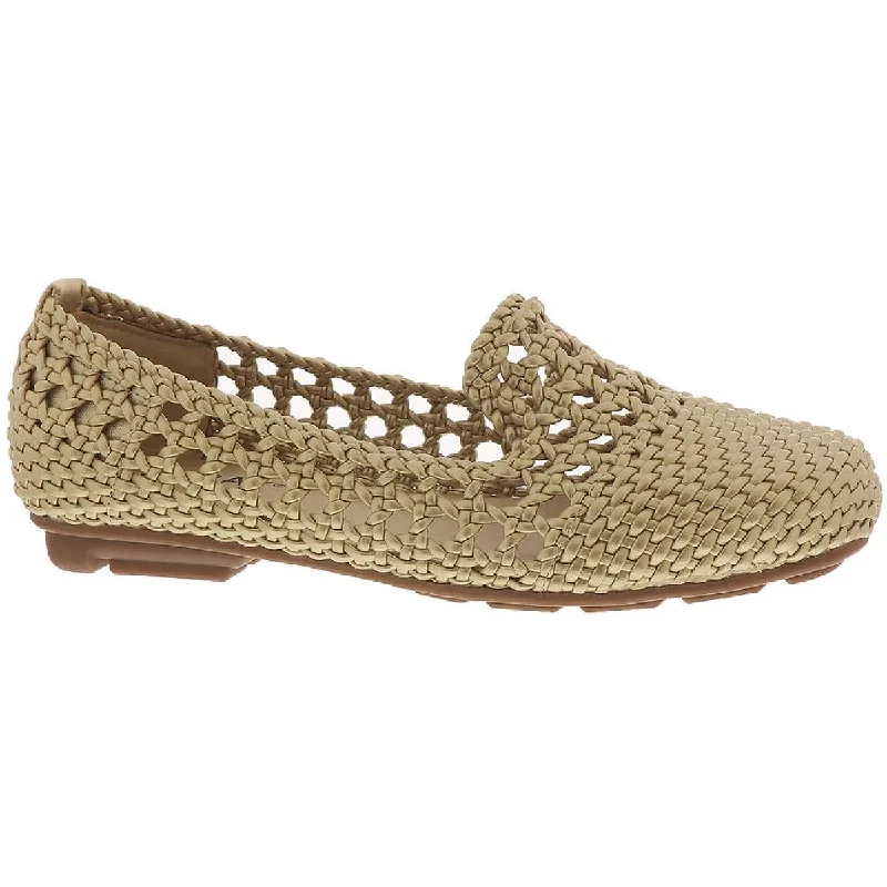 Elegant and sophisticated women's shoes for elegant eveningsArray Womens Tori Metallic Woven Smoking Loafers