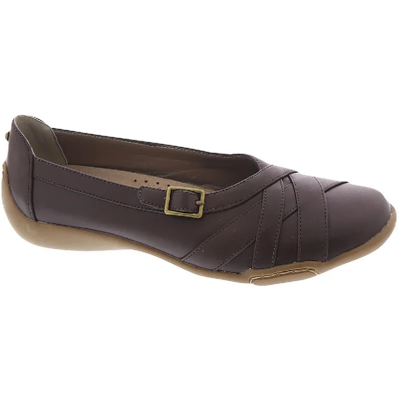 Chic and trendy women's shoe fashionsArray Womens Valerie Faux Leather Slip-On Ballet Flats