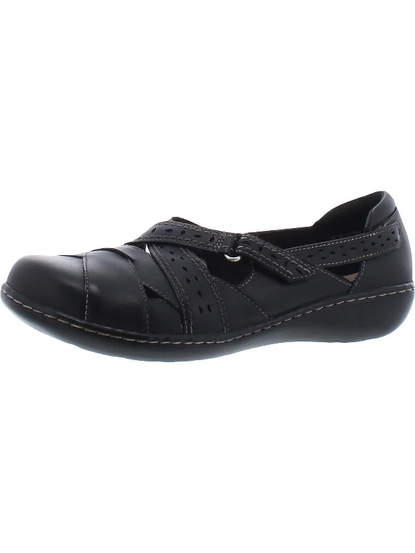 Sleek and modern women's footwear optionsAshland Spin Q Womens Leather Comfort Insole Flats