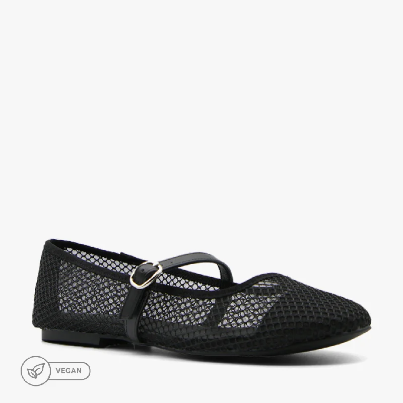 Chic and stylish women's shoes for fashion weekBAMBAM BLACK MESH