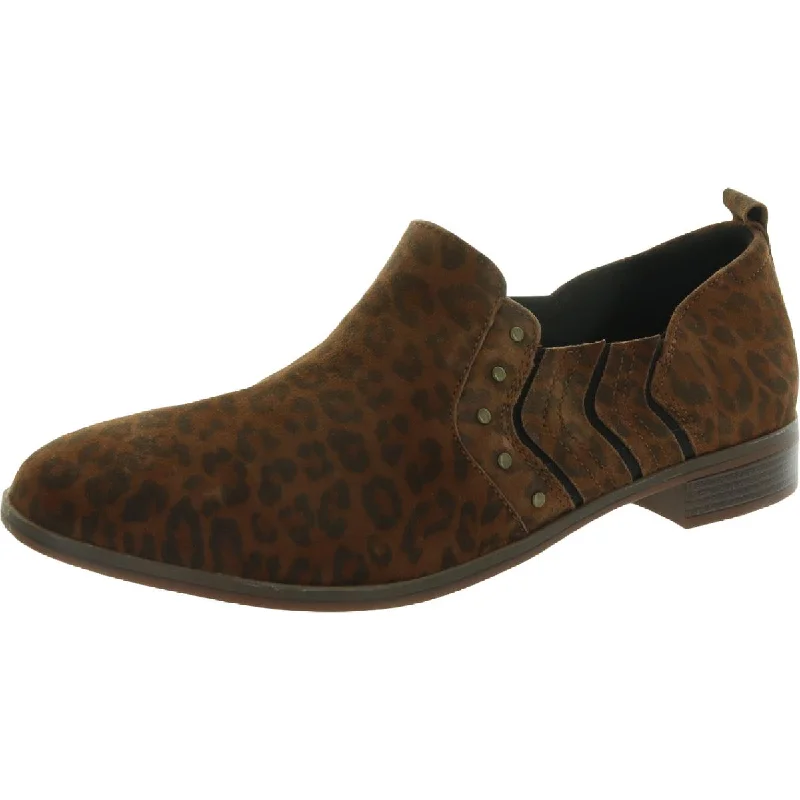 Stylish and comfortable women's shoes for long days at workTrish Bell Womens Suede Slip On Round-Toe Shoes