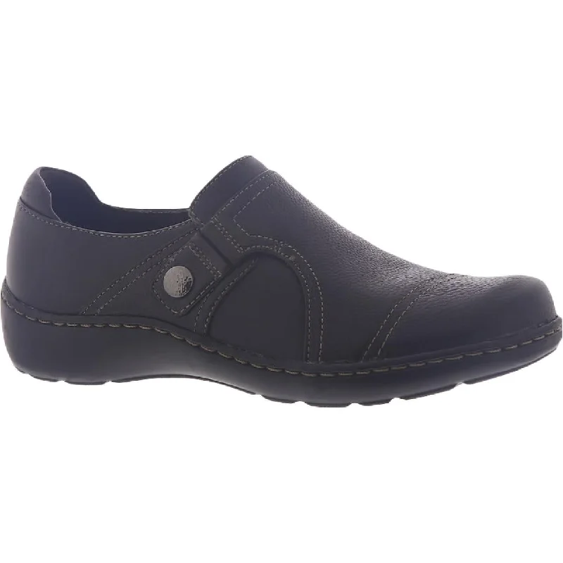 Elegantly crafted women's shoesCora Poppy Womens Leather Slip On Fashion Loafers