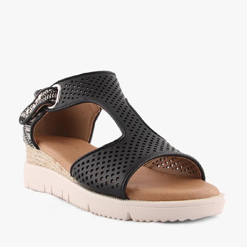 Chic and stylish women's shoes for summerBIRDS BLACK