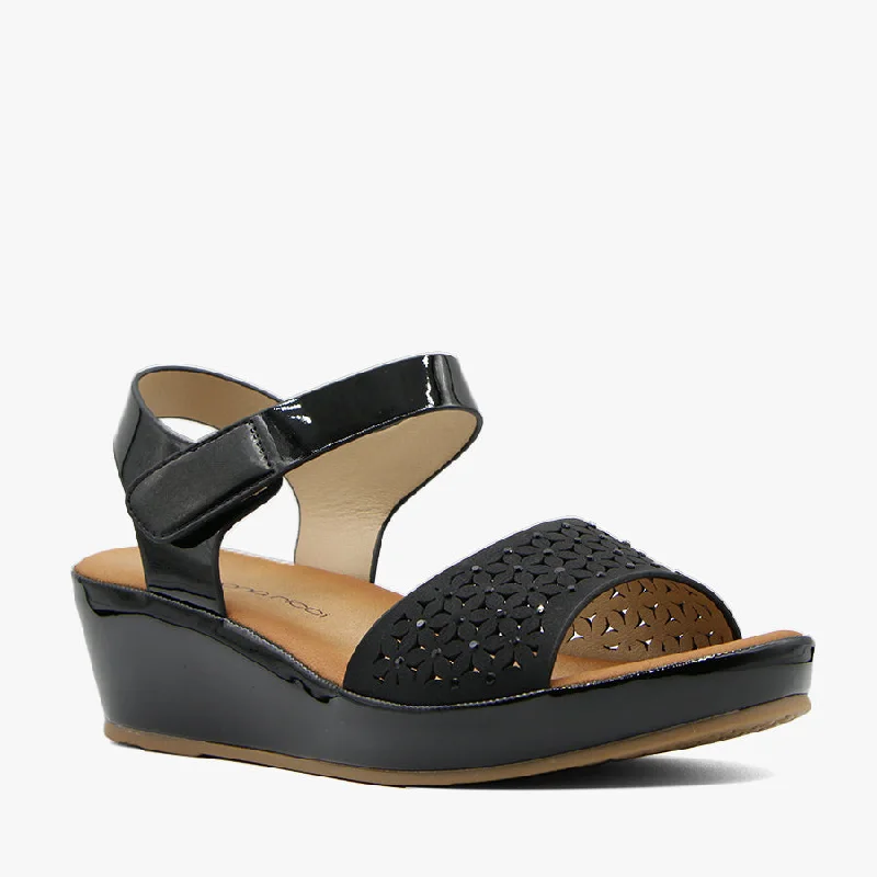 Stunning and glamorous women's shoes for evenings outBLOSSOM BLACK