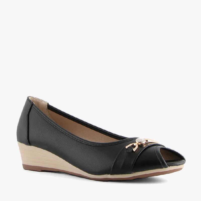 Elegant and sophisticated women's shoes for mature womenBRASH BLACK