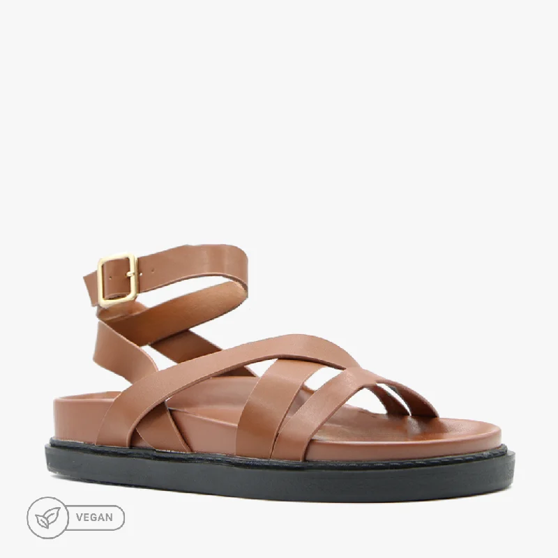 Stylish and comfortable women's shoes for long days at workBRIANNA COGNAC