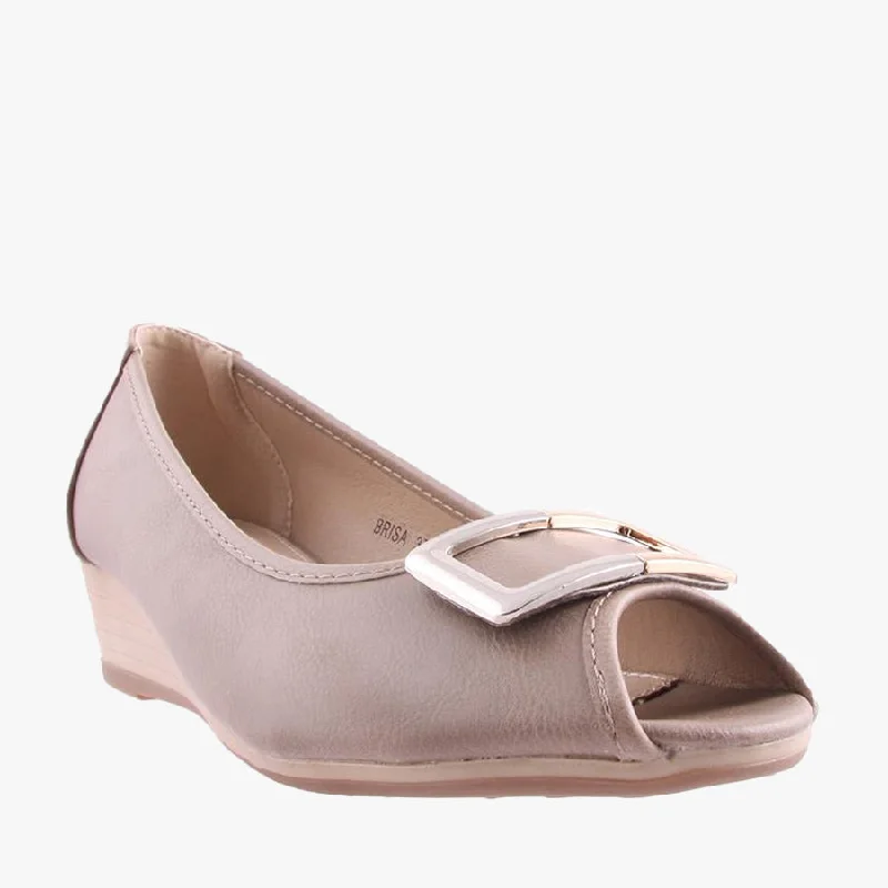 Colorful and vibrant women's shoe patternsBRISA TAUPE