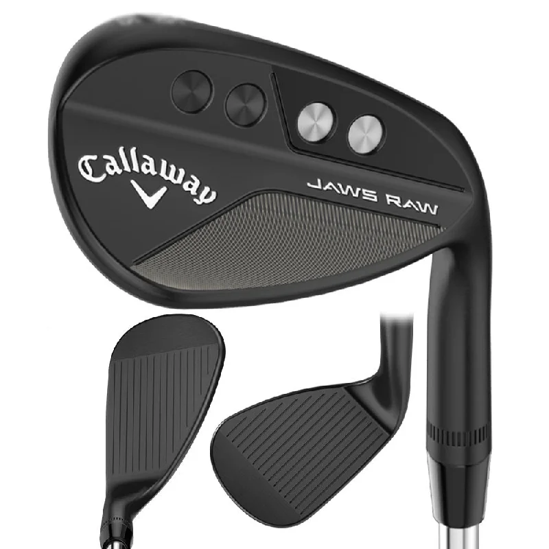 Feminine and romantic women's shoe designsCallaway Jaws Raw Black Plasma Wedge 2023
