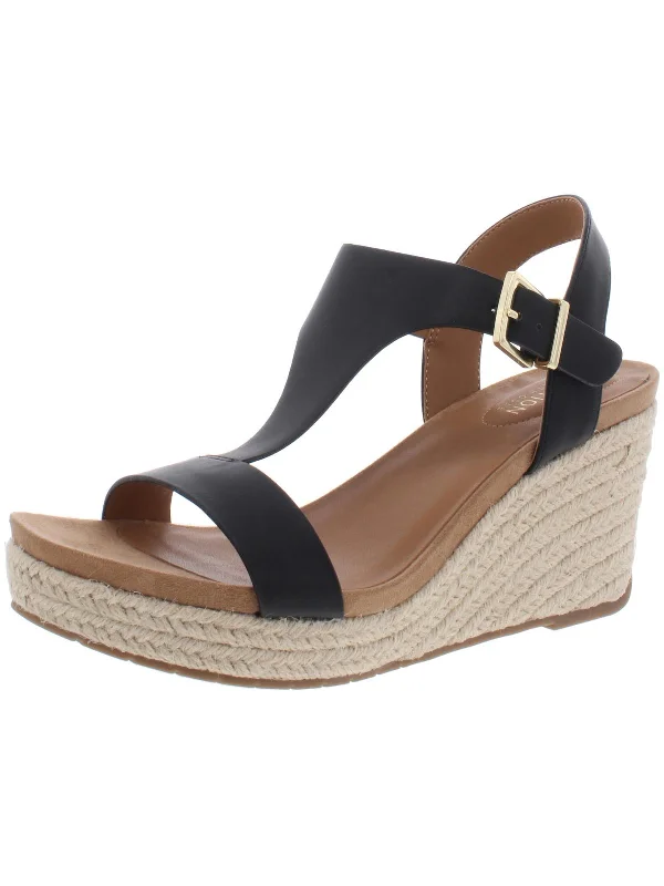 Comfortable and supportive women's shoes for all-day wearCard Womens Open Toe T-Strap Espadrilles