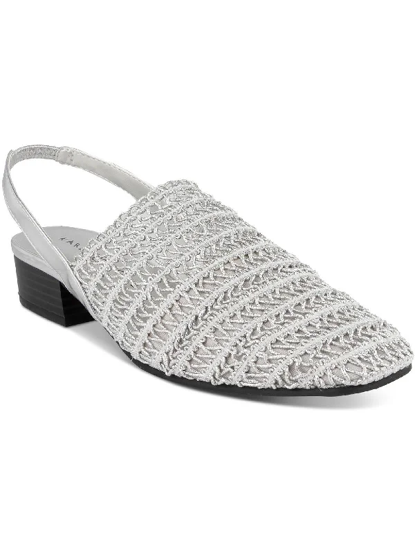 Sleek and modern women's footwear optionsCarolton Womens Faux Leather Dressy Slingbacks