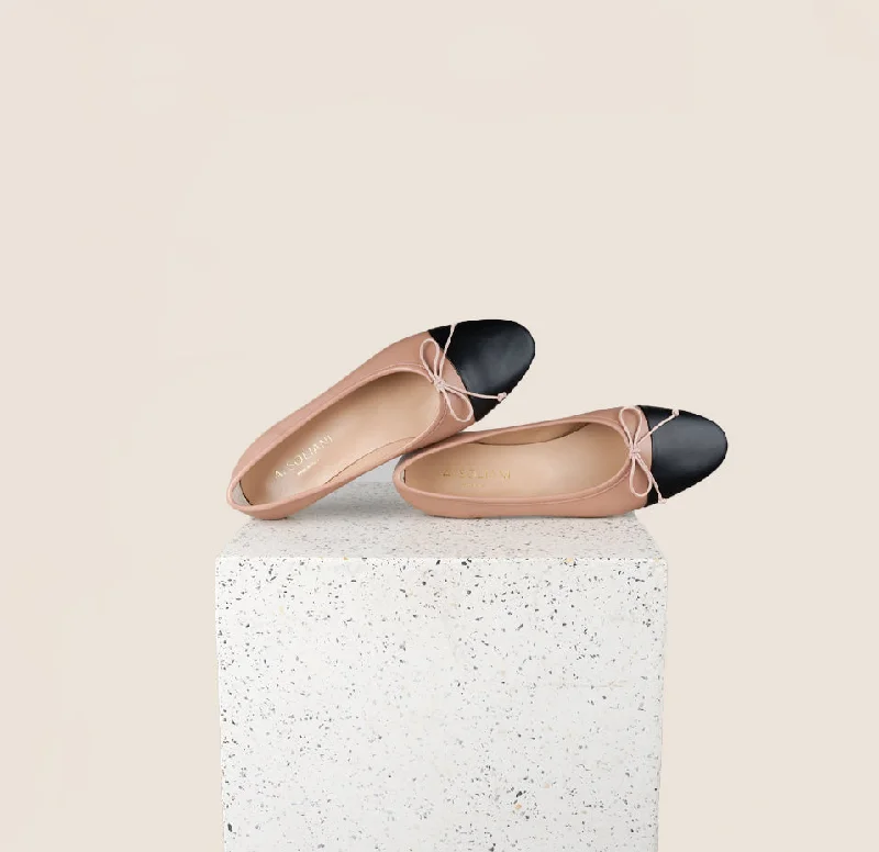 Stylish and affordable women's shoesComo - Nude/Black