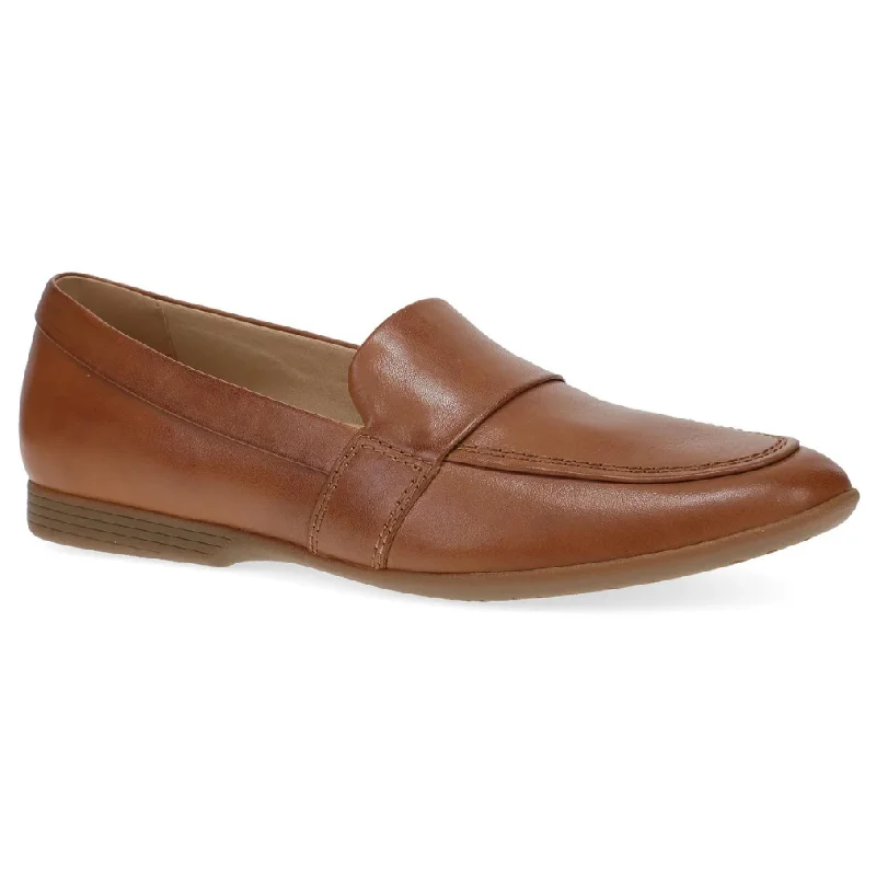Elegant and classic women's shoes for bridal partiesDansko Linden Luggage Nappa Flat (Women's)