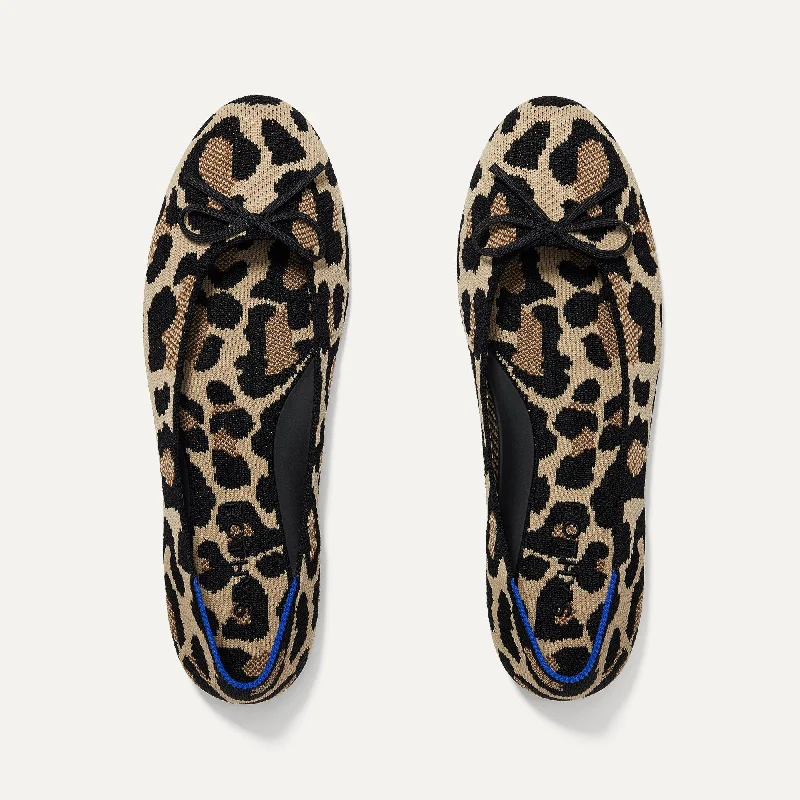 Colorful and vibrant women's shoe patternsThe Ballet Flat - Desert Cat