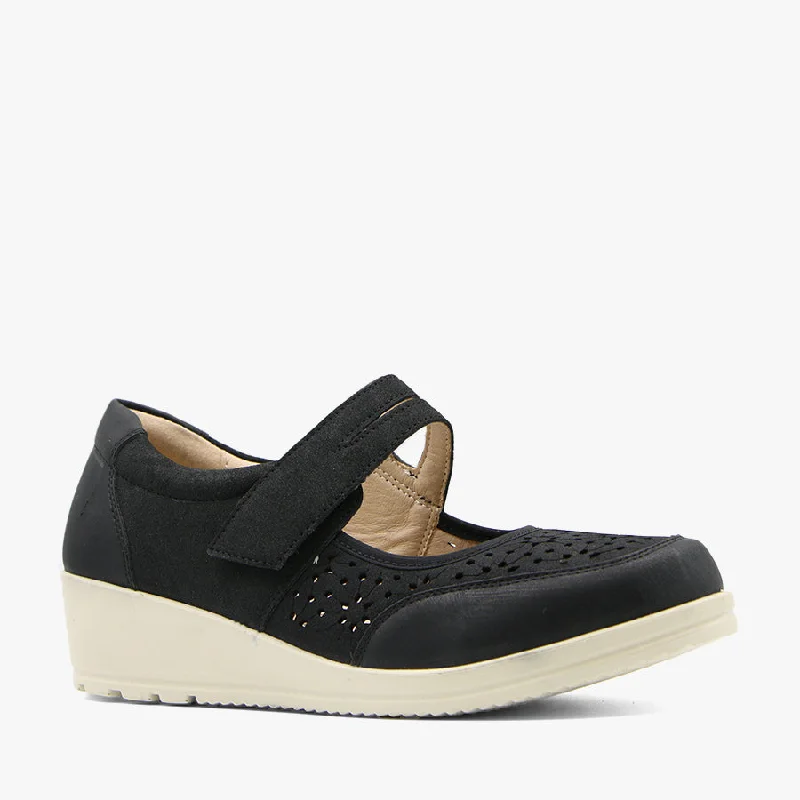 Comfy and stylish women's shoes for everyday casual wearENVY BLACK