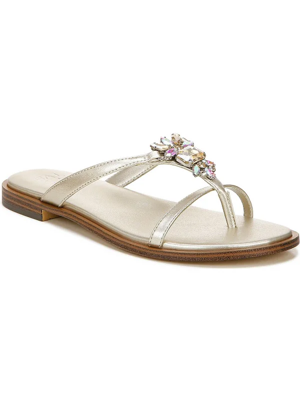 Practical and stylish women's shoes for travelFELICITY Womens Faux Leather Open Toe Flatform Sandals