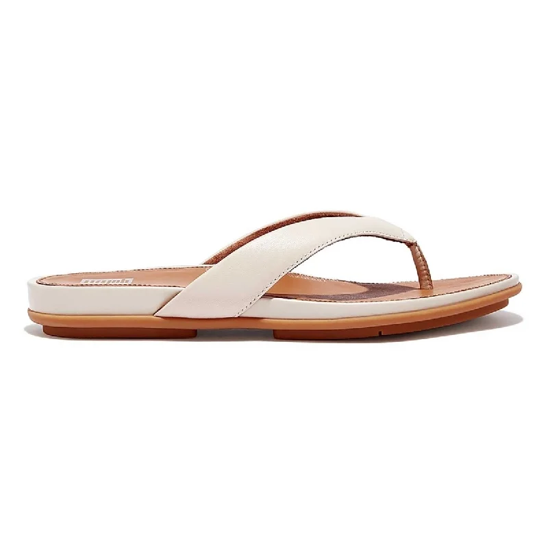 Comfy and cozy women's shoes for loungingFitFlop Women's Gracie Stone Flip-Flops