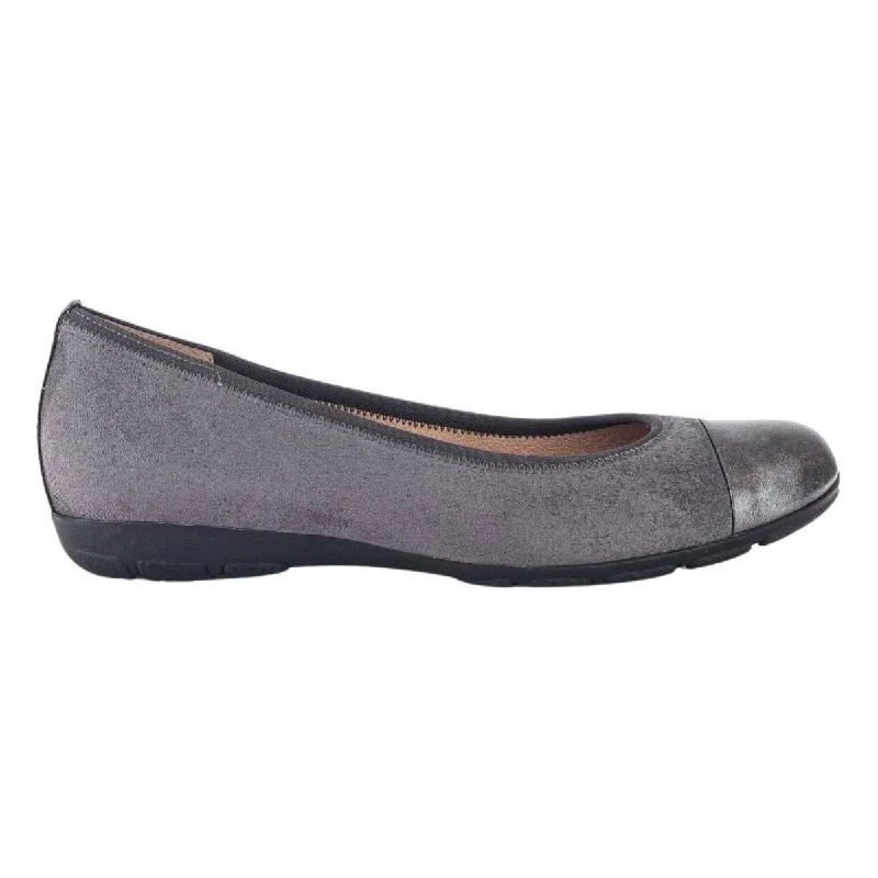 Bold and unique women's shoes for fashion-forward individualsGabor Women's 54.161.49 Sporty Ballet Dark Grey Suede