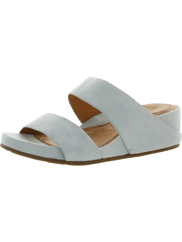 Vibrant and colorful women's shoe collectionsGisele Womens Leather Slide Wedge Sandals
