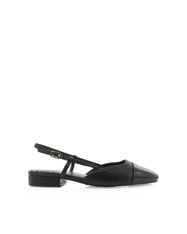 Elegantly stylish women's shoesHASSA - BLACK-BLACK PATENT