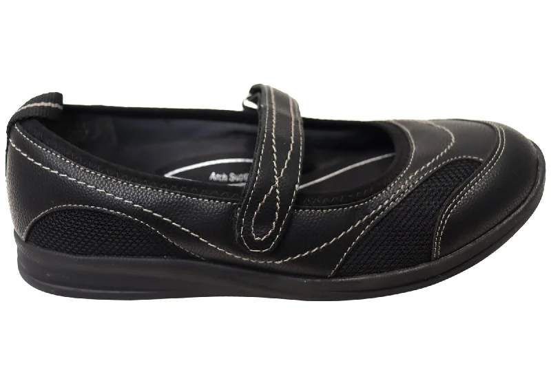 Elegant and sophisticated women's shoes for dinner datesHomyped Journey Womens Supportive Comfortable Mary Jane Shoes