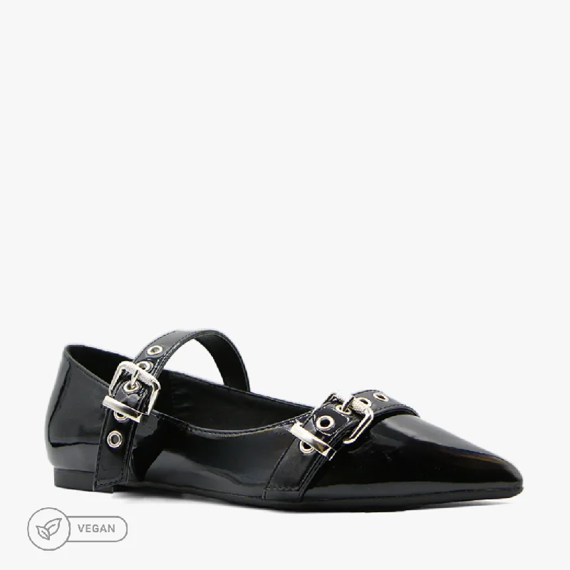 Elegant and sophisticated women's shoe stylesIANNA BLACK PATENT